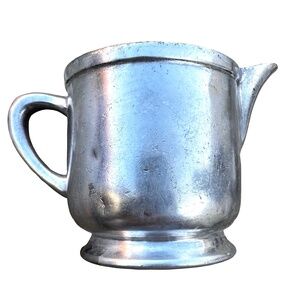 GRAND SILVER Wear Brite Nickel Silver Plated Creamer